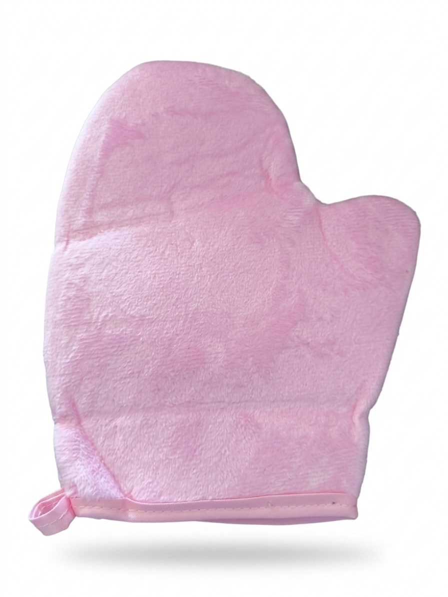 Reusable Body & Face Self-Tanning Mitt- Pink