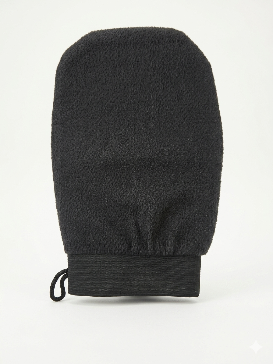 Exfoliating Gloves- Black